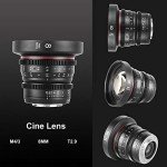 Meike 8mm T2.9 Wide-Angle Cinema Lens for M43