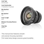 Meike 8mm T2.9 Wide-Angle Cinema Lens for M43