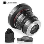 Meike 8mm T2.9 Wide-Angle Cinema Lens for M43