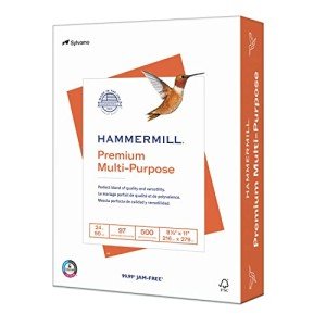 Hammermill Premium 24 lb Multipurpose Printer Paper