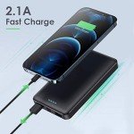 2 Pack Ultra Slim 10000mAh Portable Phone Charger
