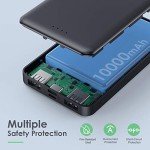 2 Pack Ultra Slim 10000mAh Portable Phone Charger