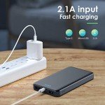 2 Pack Ultra Slim 10000mAh Portable Phone Charger