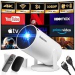 Mini Projector 1080P FHD with WiFi and Bluetooth
