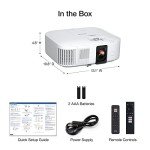 Epson 2350 4K Smart Streaming Projector with Bluetooth