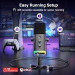 FIFINE USB/XLR Dynamic Microphone for Streaming & Gaming
