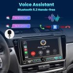 Alondy 6.8" Double Din Car Stereo with CarPlay/Android Auto