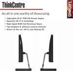 Lenovo ThinkCentre All-in-One Business Computer, 23.8" FHD Display, 12th Gen Intel 6-Core Processor, 16GB RAM, 512GB PCIe SSD, Wi-Fi, HDMI, Webcam, DVD-RW, Windows 11 Pro