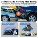 4K Dual Dash Cam with GPS and Night Vision
