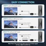 Long Range HD Digital TV Antenna with Booster