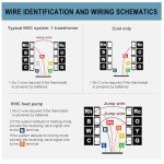 SASWELL Programmable Thermostat for Heat Pump Systems