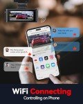 REDTIGER F7N 4K Dual Dash Cam with 64GB Card