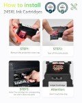 LEMERO 245XL Ink Cartridge Combo for Canon Printers