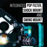 Rode PodMic Dynamic Cardioid Broadcast Microphone - Black