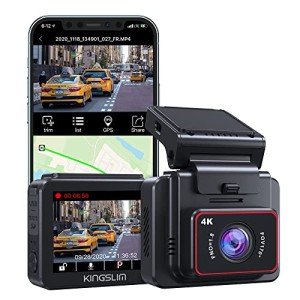 Kingslim D5 4K Dash Cam with WiFi and GPS