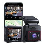 Kingslim D5 4K Dash Cam with WiFi and GPS