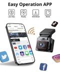 Kingslim D5 4K Dash Cam with WiFi and GPS