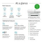 HP DeskJet Plus 4152 All-in-One Wireless Printer