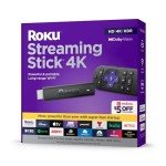 Roku Streaming Stick 4K with Voice Remote