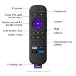 Roku Streaming Stick 4K+ with Voice Remote Pro
