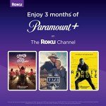 Roku Streaming Stick 4K+ with Voice Remote Pro
