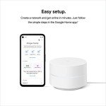 Google Wifi Mesh Router – 1500 Sq Ft Coverage