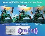 TMY WiFi & Bluetooth Portable 1080P Projector