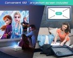 TMY WiFi & Bluetooth Portable 1080P Projector