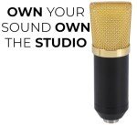 Pyle Cardioid Studio Microphone with Shock Mount