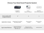 YABER K2s 4K Projector with Google TV & Bluetooth