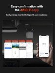 AKEEYO Mini WiFi 1080P Car Dash Cam