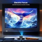 YOWHICK 1080P WiFi Bluetooth Portable Projector