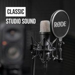 RØDE NT1 Condenser Microphone with Shockmount & Filter