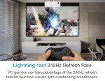 Optoma UHD38x 4K Gaming Projector with 240Hz Refresh