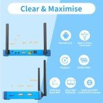 Smart S6-MAX TV Box with Voice Remote & Accessories