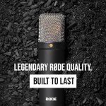 RØDE NT1 Condenser Microphone with Shockmount & Filter