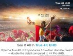Optoma UHD38x 4K Gaming Projector with 240Hz Refresh