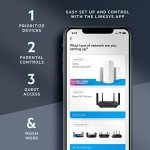 Linksys Mesh Wifi 6 Router - 3,000 Sq. ft Coverage