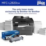Brother MFC-L2820DW Wireless Monochrome Laser Printer