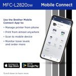 Brother MFC-L2820DW Wireless Monochrome Laser Printer