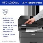 Brother MFC-L2820DW Wireless Monochrome Laser Printer