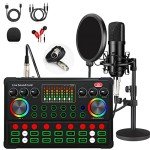 XLR Podcast Microphone Bundle with Voice Changer