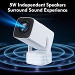 Mini 4K Projector with Built-in Speaker & Apps
