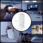 Mini 4K Projector with Built-in Speaker & Apps