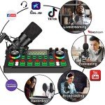 XLR Podcast Microphone Bundle with Voice Changer