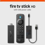 Amazon Fire TV Stick HD Bundle with USB Cable