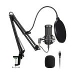 MEKOFO USB Condenser Microphone Kit for Recording