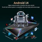 EASYTONE Android 14 Smart TV Box 4K/8K