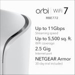 NETGEAR Orbi 770 Tri-Band WiFi 7 Mesh System
