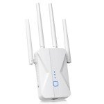 AC1200 Dual Band WiFi Extender Signal Booster